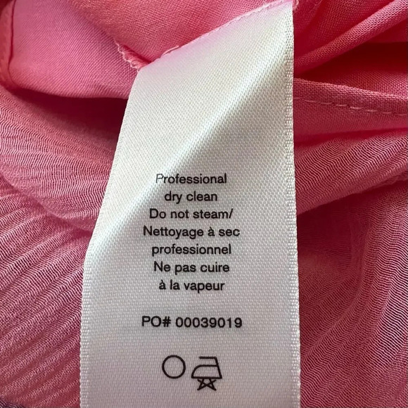 rag & bone Pink Melody Maxi Silk Blend Dress Small - Picture 9 of 9